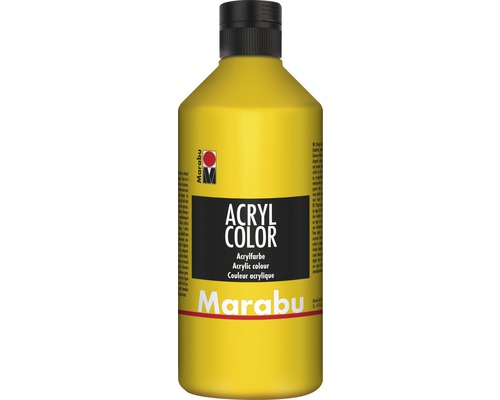Acrylverf in een plastic fles