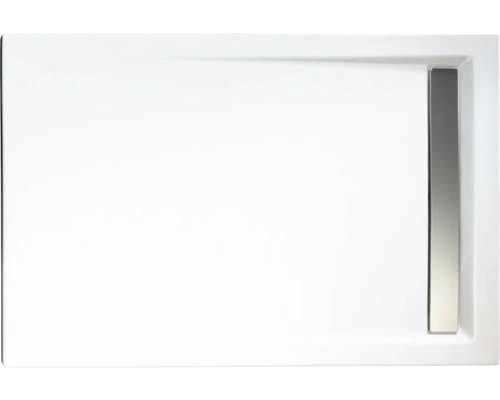 SCHULTE Douchebak met goot alpinwit rechthoekig 90x120x2,5 cm SCHULTE Douchebak met goot alpinwit rechthoekig 90x120x2,5 cm