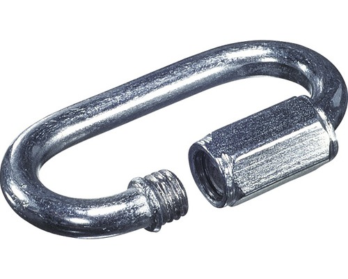 DRESSELHAUS Schroefschakel 8x74 mm galv. verzinkt, 10 stuks Metalen snelsluiting