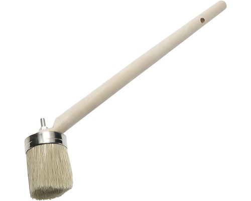 Radiatorborstel met houten handvat