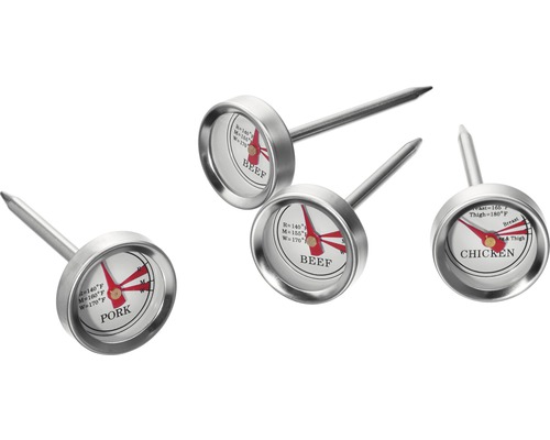 TENNEKER® Steak- en vleesthermometer 4 stuks