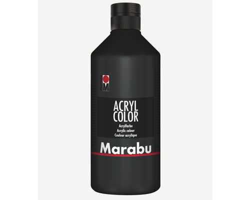 MARABU Acrylverf zwart 073 500 ml-0