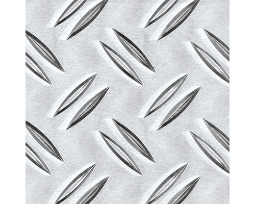 KAISERTHAL Traanplaat 1000x300x1,5 mm aluminium Aluminium traanplaat met traanmotief