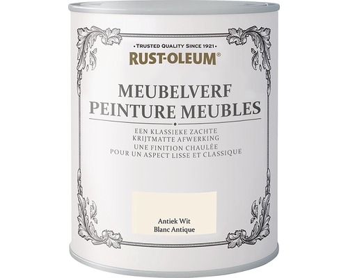 RUST-OLEUM Chalky Finish Meubelverf antiek wit 125 ml