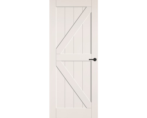 PERTURA Binnendeur retro 902 stomp wit gegrond 83 x 201,5 cm