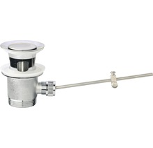 Afvoergarnituur met trekstang voor wastafel