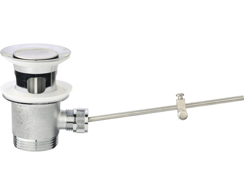 Afvoergarnituur met trekstang voor wastafel