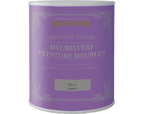 Pot meubelverf met metallic finish