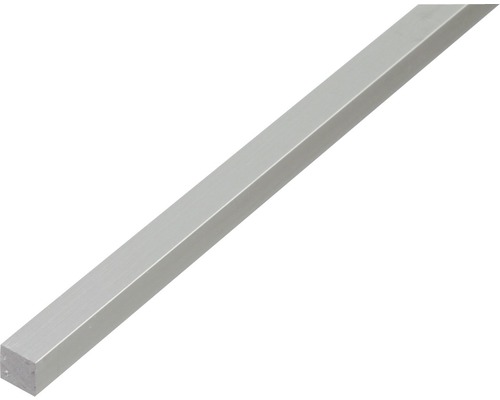 GAH.ALBERTS Vierkante stang 10x10 mm aluminium blank, 100 cm Vierkant aluminium profiel