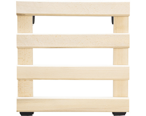 Houten rek met vier planken