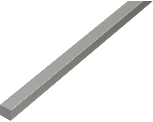 GAH.ALBERTS Vierkante stang 12x12 mm aluminium blank, 100 cm Vierkant aluminium profiel