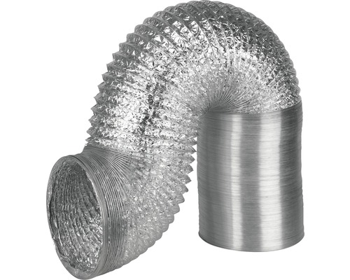 Flexibele aluminium afvoerslang voor ventilatiesystemen