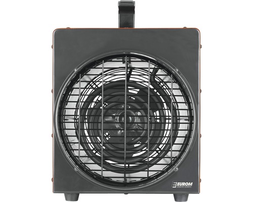 Elektrische kachel met beschermrooster en handgreep