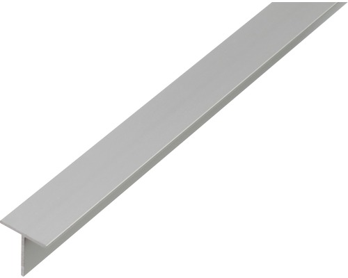 KAISERTHAL T-profiel 15x15x1,5 mm aluminium zilver 200 cm