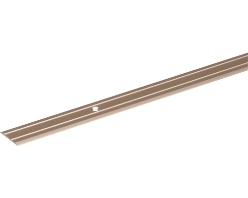 KAISERTHAL Overgangsprofiel 38 mm aluminium brons 200 cm Profielrail met boring