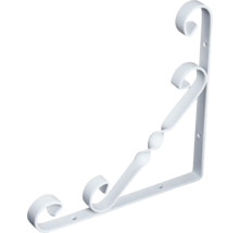 Plankdrager Decor 20x20 cm wit