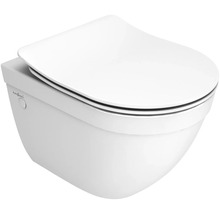 JUNGBORN Spoelrandloos toilet Ella compact incl. softclose wc-bril met quick-release-thumb-1