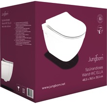 JUNGBORN Spoelrandloos toilet Ella compact incl. softclose wc-bril met quick-release-thumb-13