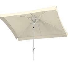 Rechthoekige parasol met stalen frame