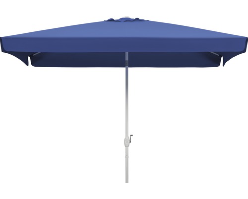 Rechthoekige parasol met slinger mechanisme