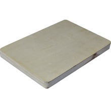 Houten plaat met afgeronde hoeken