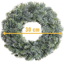 Den krans met een diameter van 30 cm