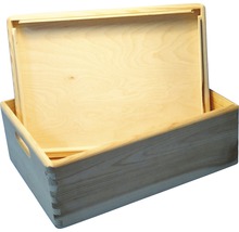 Houten kist met deksel