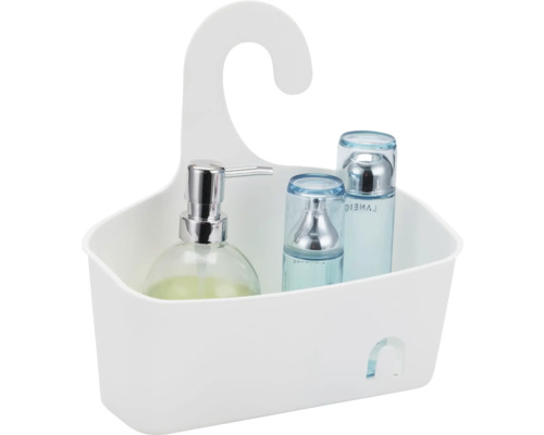 Douchemand met haak voor het opbergen van badkamerartikelen