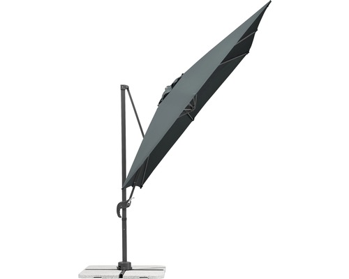 Vrijhangende parasol met voet