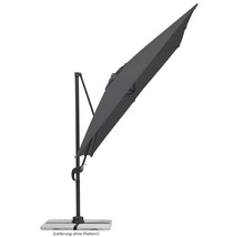 Vrijhangende parasol met voet