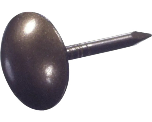 Enkele bronskleurige nagel met brede kop