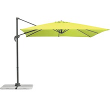 Vrijhangende parasol met voet voor de tuin