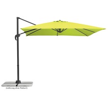 Vrijhangende parasol met voet voor de tuin