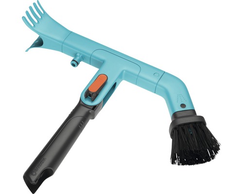 Gardena wasborstel met wateraansluiting voor reinigingswerkzaamheden