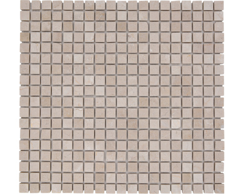 Mozaïektegel natuursteen MOS 15/13R beige 30,5x32,5 cm
