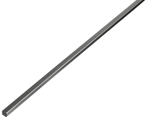 KAISERTHAL Vierkante stang 6x6 mm staal warmgewalst 100 cm Metalen vierkante staaf