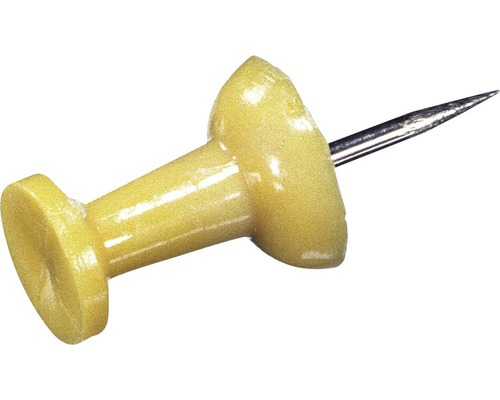 DRESSELHAUS Punaise Pushpin metaal/kunststof assorti, 12 stuks Punaisese