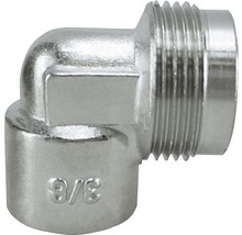 Haakse koppeling met 3/8 inch schroefdraad