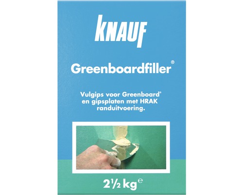 Knauf Greenboardfiller verpakking van 2,5 kilogram
