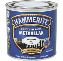 HAMMERITE Metaallak hoogglans wit S010 250 ml-thumb-0