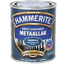 HAMMERITE Metaallak hamerslag donkerblauw H128 750 ml
