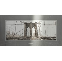 Decoratieve muurdecoratie met de Brooklyn Bridge