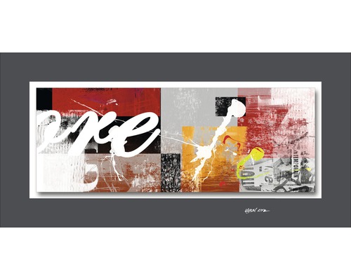 Decoratief canvas met abstract motief voor wanddecoratie