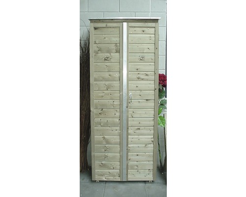 LUTRABOX Hoge tuinkast regenwaterdicht 80x54x206 cm LUTRABOX Hoge tuinkast regenwaterdicht 80x54x206 cm