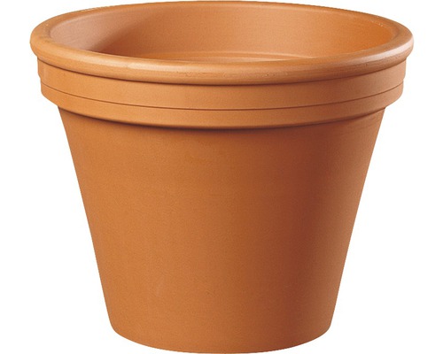 SPANG Bloempot aardewerk terracotta Ø 37 H 29 cm SPANG Bloempot aardewerk terracotta Ø 37 H 29 cm
