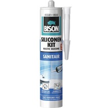 BISON Sanitair siliconenkit grijs 310 ml-thumb-0