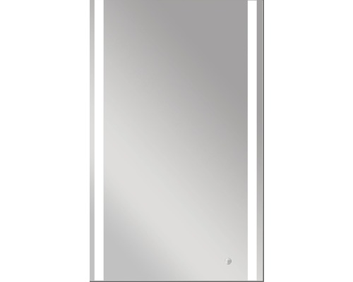 Rechthoekige spiegel met ledverlichting