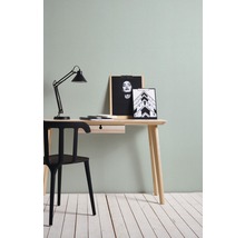 Bureau met lamp, stoel en decoratie voor de werkkamer