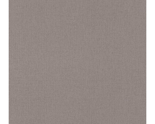 A.S. CRÉATION Vliesbehang 36378-8 Hygge effen bruin Textiel achtergrond
