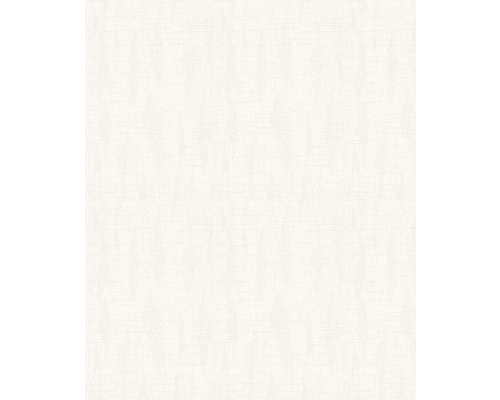 MARBURG Vliesbehang 59335 Loft effen wit Wit vliesbehang met lichte structuur